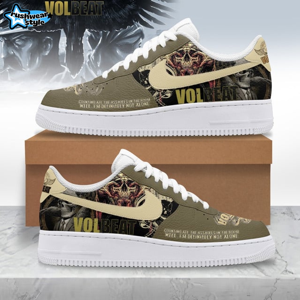 Volbeat Limtited Edition Air Force 1 Sneaker Volbeat Limtited Edition Air Force 1 Sneaker