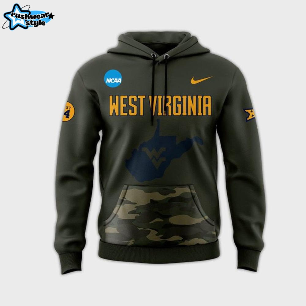 West Virginia Mountaineers Baseball Camo New 2025 Hoodie Set West Virginia Mountaineers Baseball Camo New 2025 Hoodie Set