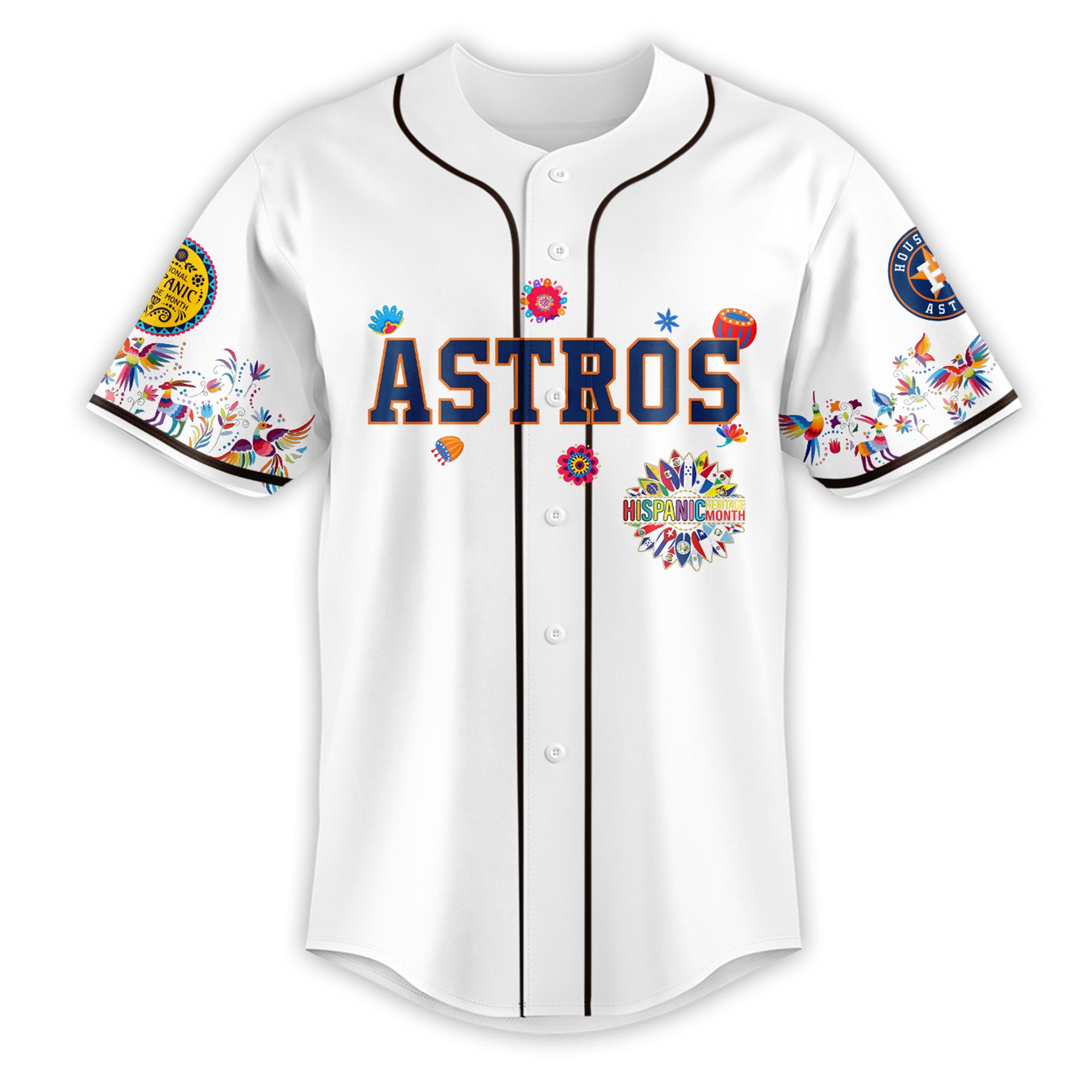 Houston Astros x National Hispanic Heritage Month Jersey 2025 Houston Astros x National Hispanic Heritage Month Jersey 2025
