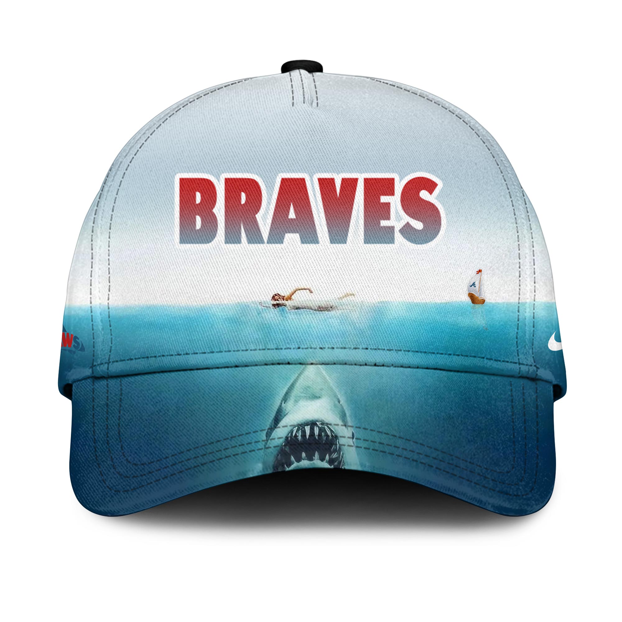 Atlanta Braves MLB x JAWS 50th Anniversary Jersey 2025 Atlanta Braves MLB x JAWS 50th Anniversary Jersey 2025