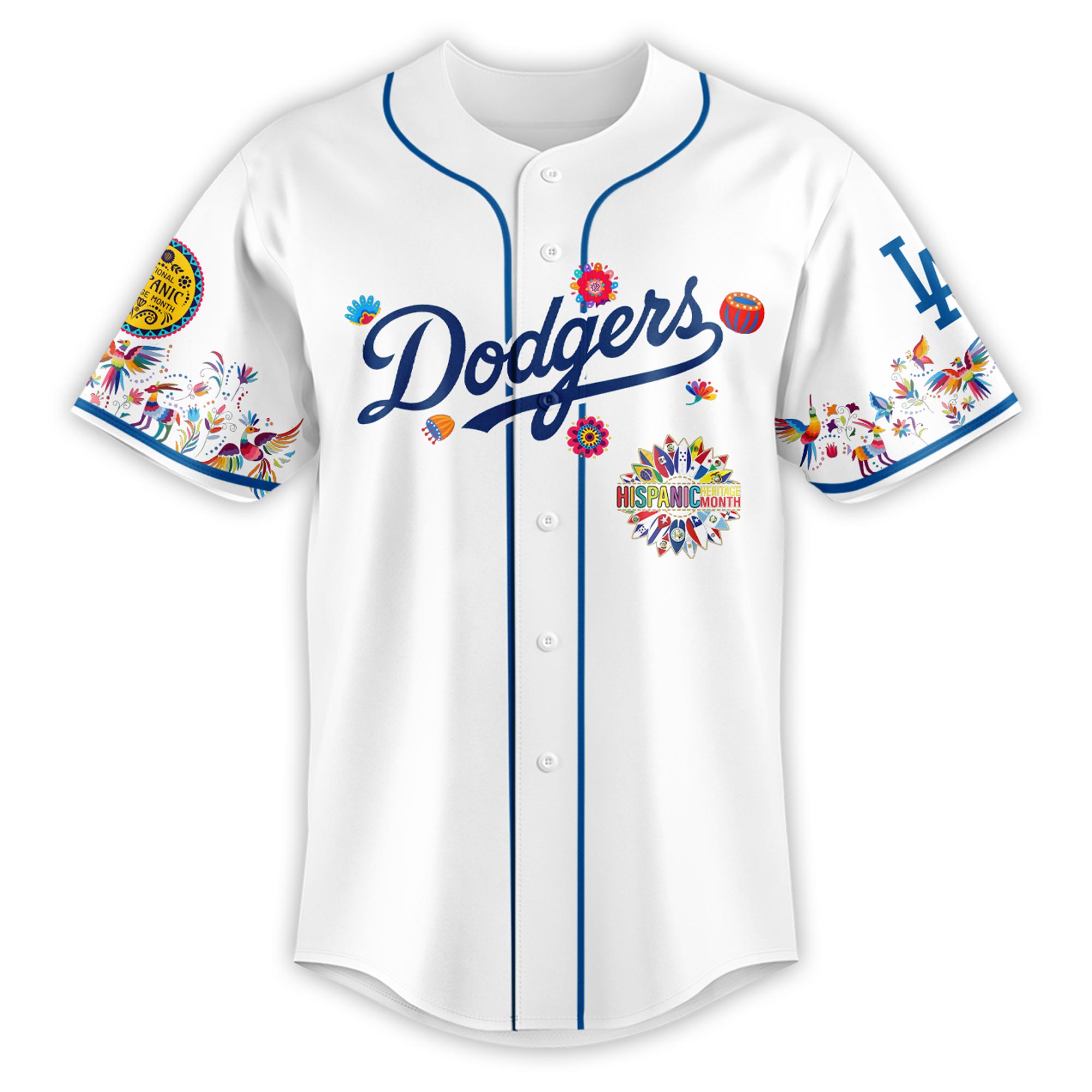 Los Angeles Dodgers x National Hispanic Heritage Month Jersey 2025 Los Angeles Dodgers x National Hispanic Heritage Month Jersey 2025