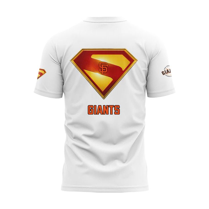 San Francisco Giants Superman Night Limited Hero Edition White Tee San Francisco Giants Superman Night Limited Hero Edition White Tee