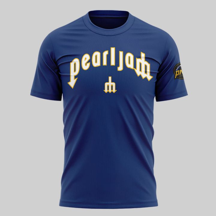Seattle Mariners Pearl Jam Ten Club Night Special Tee Seattle Mariners Pearl Jam Ten Club Night Special Tee