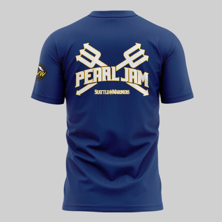 Seattle Mariners Pearl Jam Ten Club Night Special Tee Seattle Mariners Pearl Jam Ten Club Night Special Tee
