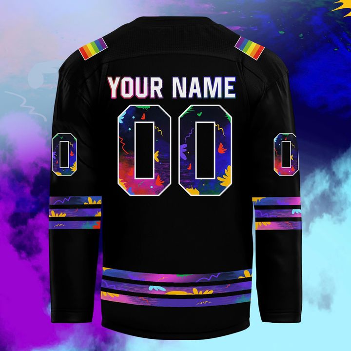 Edmonton Oilers x 2025 Pride Month Personalized Graffiti Hockey Jersey Edmonton Oilers x 2025 Pride Month Personalized Graffiti Hockey Jersey