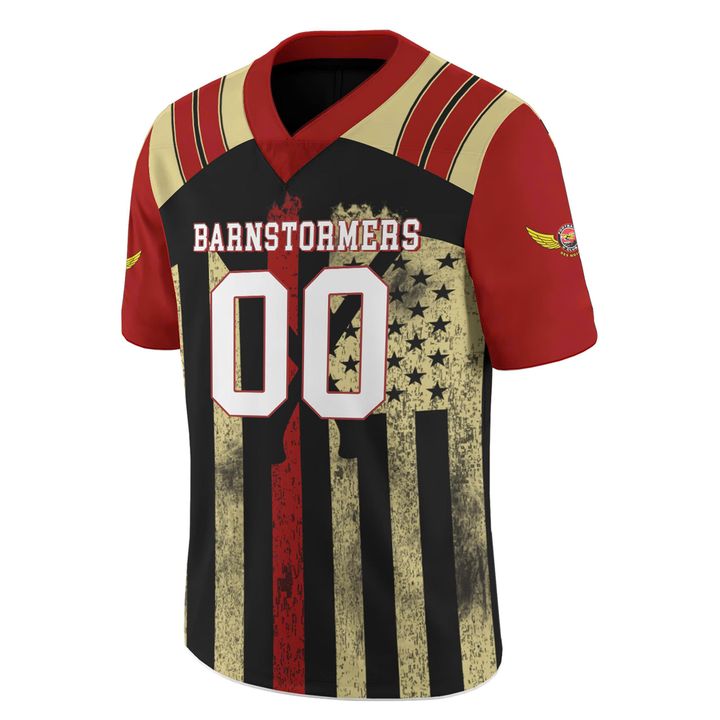 Iowa Barnstormers x 2025 First Responders Night Football Jersey Iowa Barnstormers x 2025 First Responders Night Football Jersey