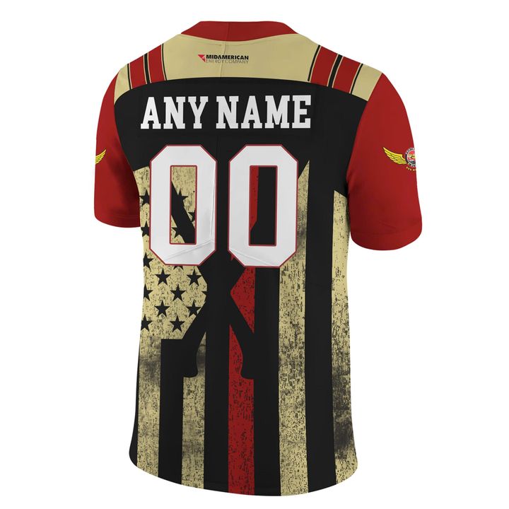 Iowa Barnstormers x 2025 First Responders Night Football Jersey Iowa Barnstormers x 2025 First Responders Night Football Jersey