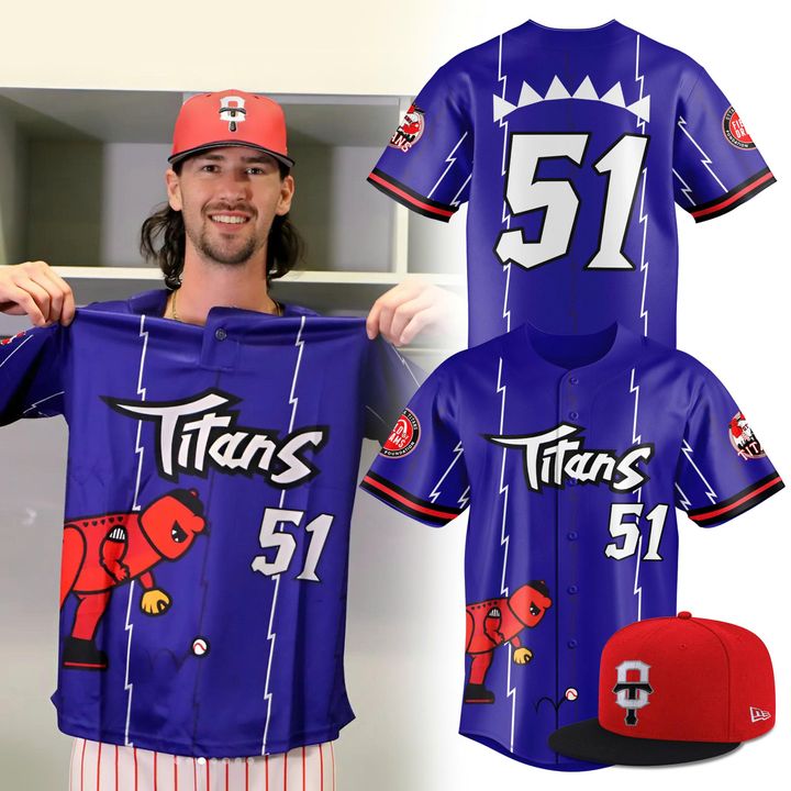 Ottawa Titans Baseball Club x Dino Day Special Jersey 2025 Ottawa Titans Baseball Club x Dino Day Special Jersey 2025
