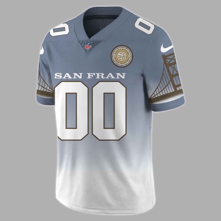 San Francisco 49ers x 2025 Rivalries Premium Football Jersey San Francisco 49ers x 2025 Rivalries Premium Football Jersey