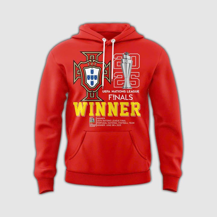 Portugal UEFA Nations League Champions 2025 Special Edition Hoodie Portugal UEFA Nations League Champions 2025 Special Edition Hoodie