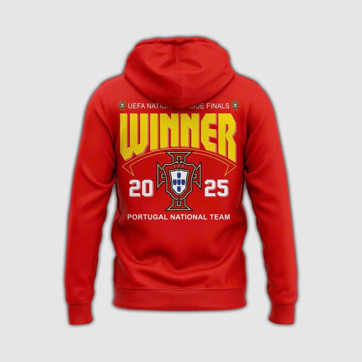 Portugal UEFA Nations League Champions 2025 Special Edition Hoodie Portugal UEFA Nations League Champions 2025 Special Edition Hoodie
