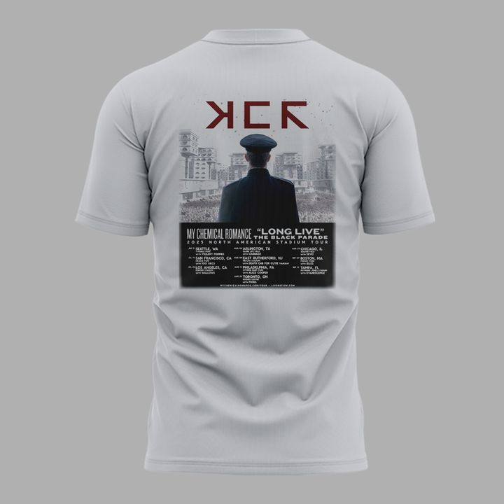 LA Dodgers x MCR Long Live The Black Parade Tour Shirt 2025 LA Dodgers x MCR Long Live The Black Parade Tour Shirt 2025