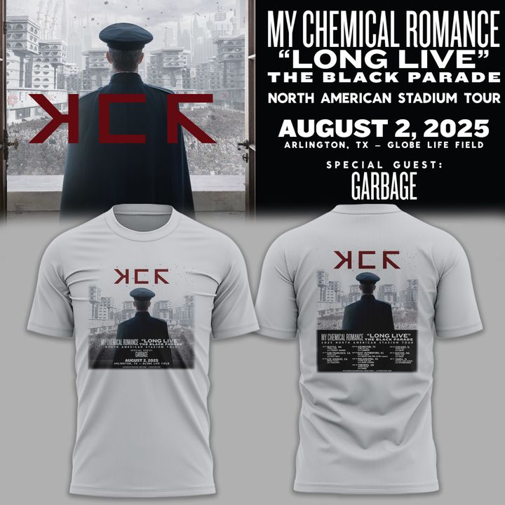 Texas Rangers x My Chemical Romance Tour 2025 Shirt Texas Rangers x My Chemical Romance Tour 2025 Shirt