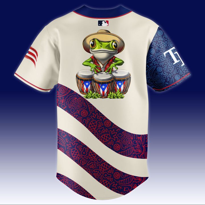 Tampa Bay Rays x Puerto Rican Heritage 2025 Baseball Jersey Tampa Bay Rays x Puerto Rican Heritage 2025 Baseball Jersey