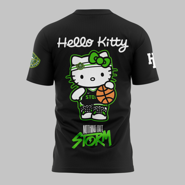 Seattle Storm x Hello Kitty Night Limited Shirt 2025 Seattle Storm x Hello Kitty Night Limited Shirt 2025