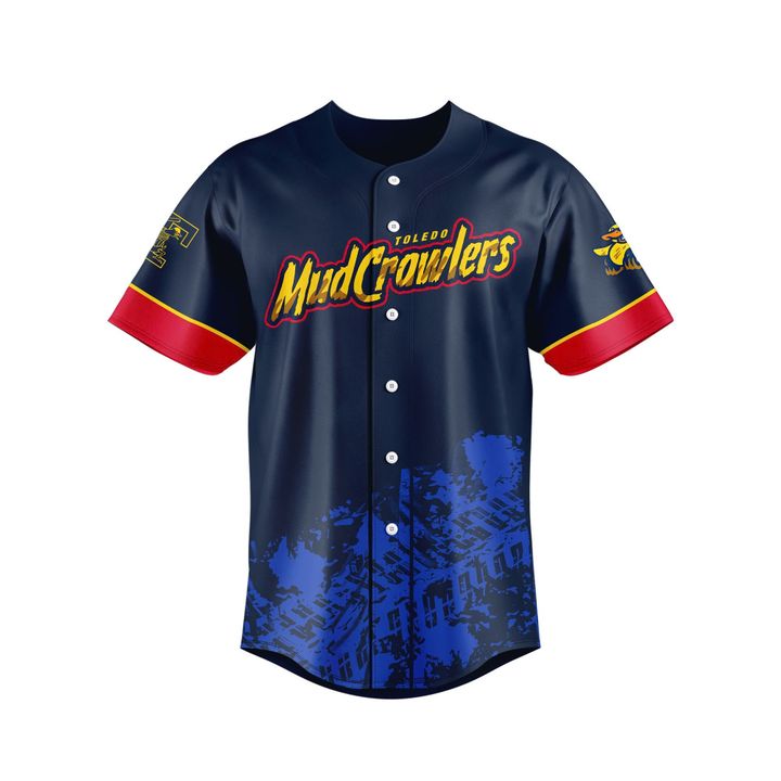 Toledo Mud Crawlers Special New Personalized Baseball Jersey Toledo Mud Crawlers Special New Personalized Baseball Jersey