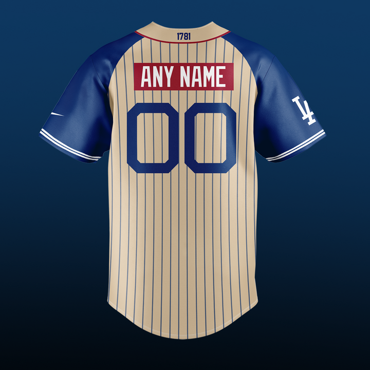 Los Angeles Dodgers x Black Heritage Night Personalized Baseball Jersey Los Angeles Dodgers x Black Heritage Night Personalized Baseball Jersey