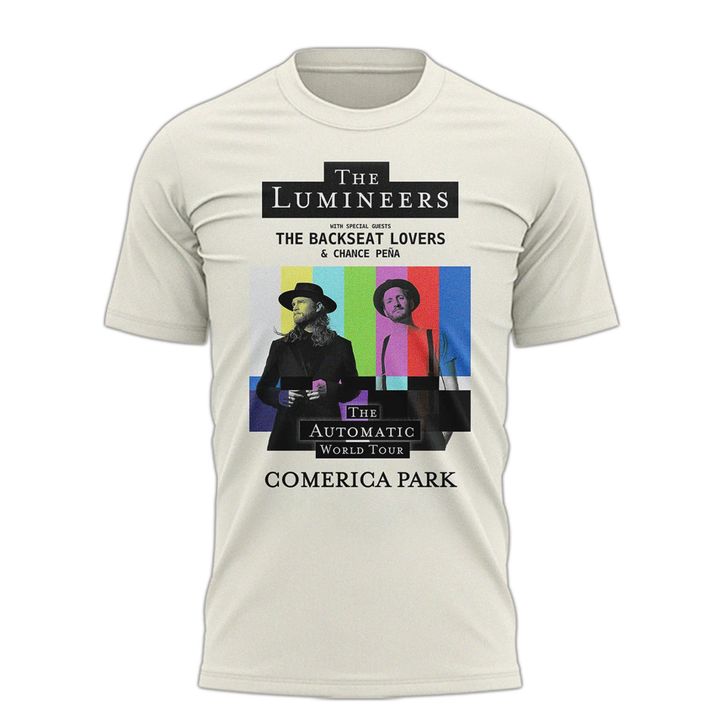 Detroit Tigers x The Lumineers âÂÂAutomatic World Tourâ Special Tee Detroit Tigers x The Lumineers âÂÂAutomatic World Tourâ Special Tee