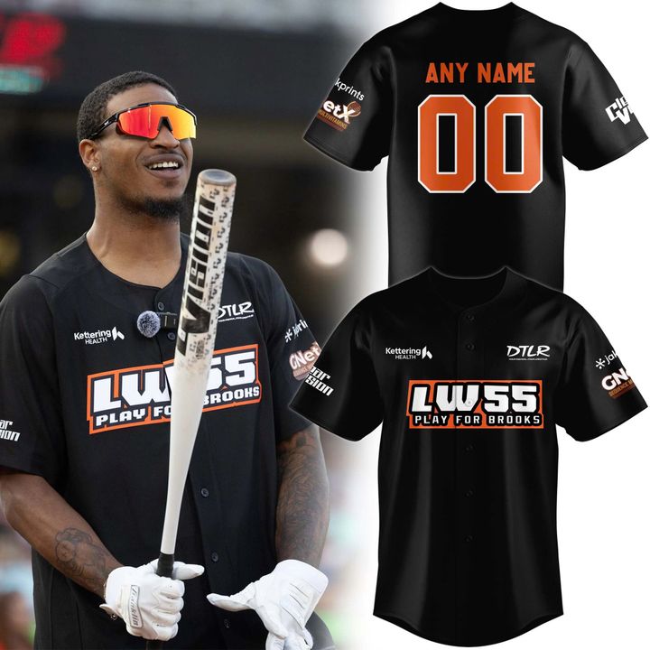 Logan Wilson 2025 Celebrity Softball Game Special Baseball Jersey Logan Wilson 2025 Celebrity Softball Game Special Baseball Jersey