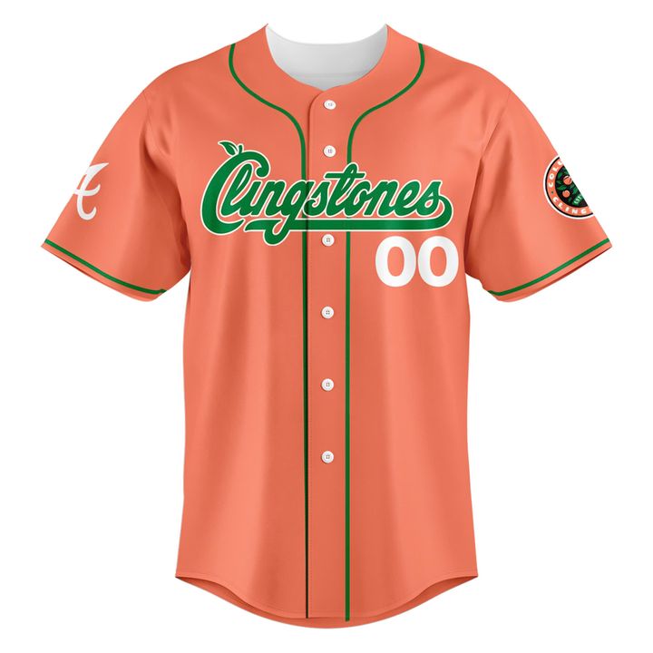 Columbus Clingstones x Peach 2025 Personalized Baseball Jersey Columbus Clingstones x Peach 2025 Personalized Baseball Jersey