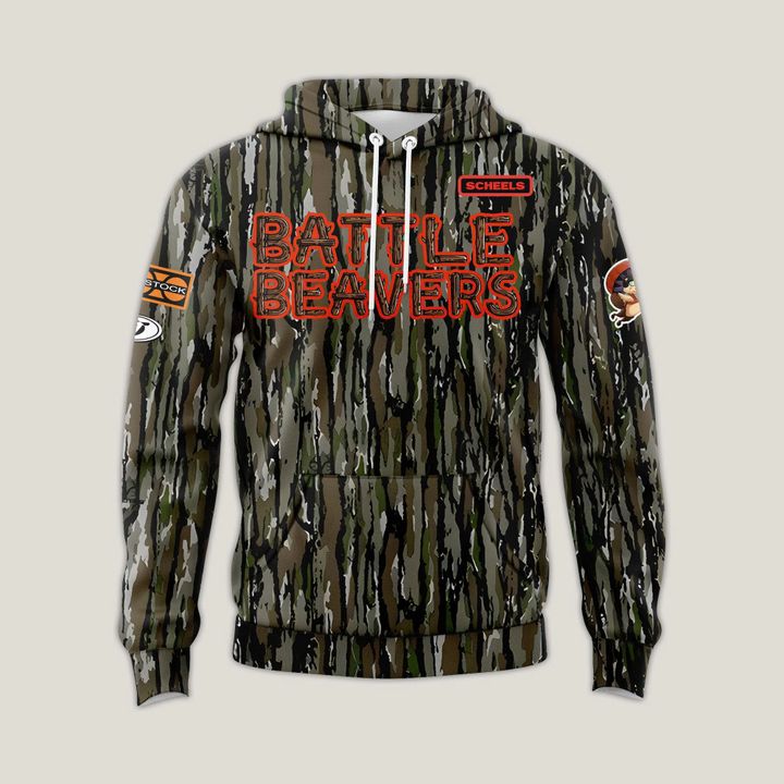 Boise Battle Beavers Baseball Special Camo Hoodie Boise Battle Beavers Baseball Special Camo Hoodie