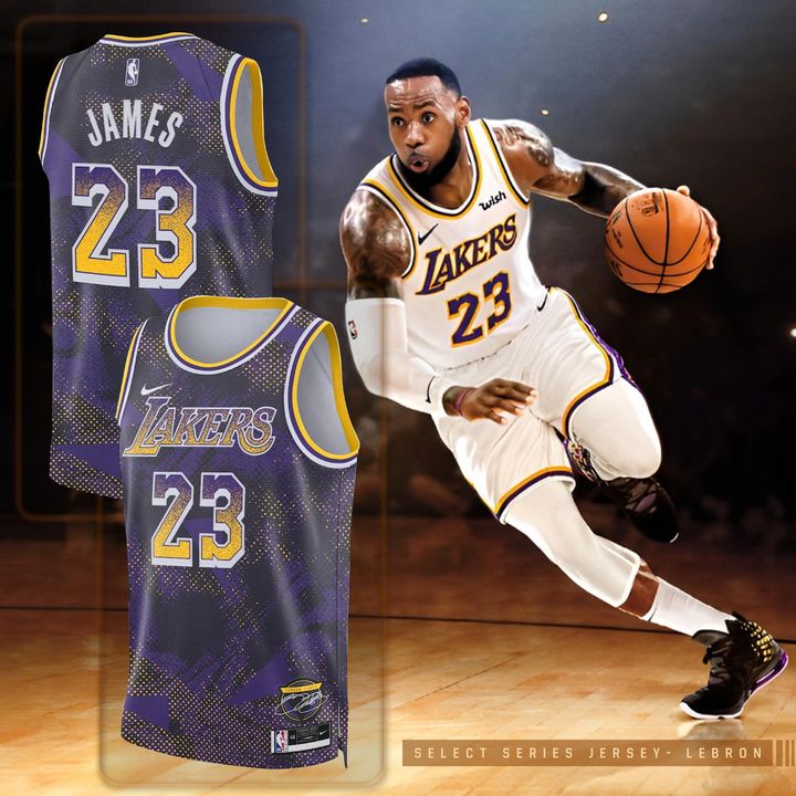 Los Angeles Lakers NBA Nike 2025 Select Series Jersey-LeBron James Los Angeles Lakers NBA Nike 2025 Select Series Jersey-LeBron James