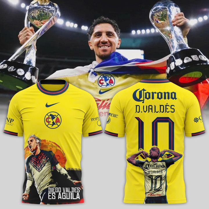 Club América Diego Valdés New 2025 Limited Shirt Club América Diego Valdés New 2025 Limited Shirt