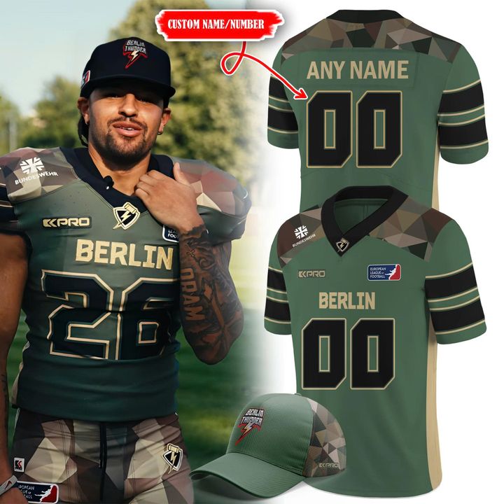 Berlin Thunder x Veteranen Tag 2025 Limited Edition Football Jersey Berlin Thunder x Veteranen Tag 2025 Limited Edition Football Jersey