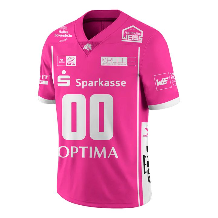 SchwaÃÂbisch Hall Unicorns Pink Bowl Limited Football Jersey 2025 SchwaÃÂbisch Hall Unicorns Pink Bowl Limited Football Jersey 2025