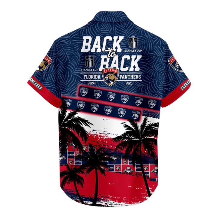 Florida Panthers 2025 Stanley Cup Champs Back-to-Back Special Hawaiian Shirt Florida Panthers 2025 Stanley Cup Champs Back-to-Back Special Hawaiian Shirt