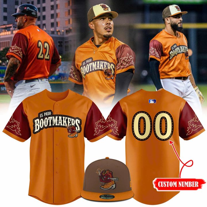 El Paso Chihuahuas x 2025 Bootmakers Specialty Baseball Jersey El Paso Chihuahuas x 2025 Bootmakers Specialty Baseball Jersey