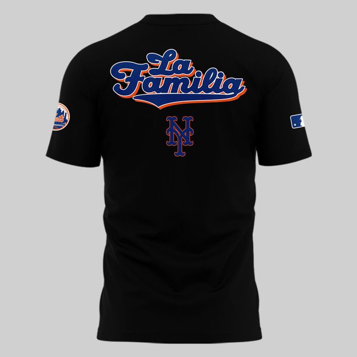 New York Mets La Familia Logo T-shirt New York Mets La Familia Logo T-shirt