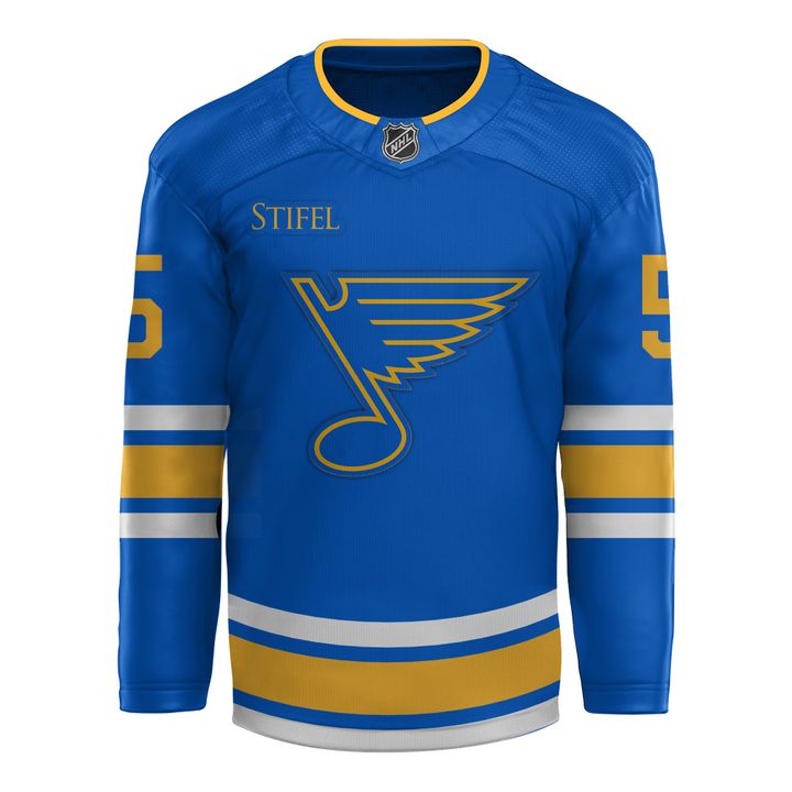 St. Louis Blues x Jackman Limited Edition Hockey Jersey St. Louis Blues x Jackman Limited Edition Hockey Jersey