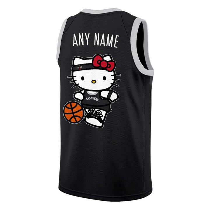 Las Vegas Aces Sweet Style Kitty Charm Jersey - Limited Edition Las Vegas Aces Sweet Style Kitty Charm Jersey - Limited Edition