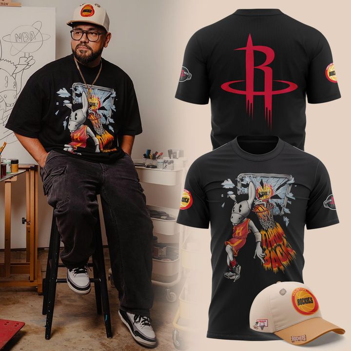Houston Rockets x Donkeeboy Art Special Edition Tee Houston Rockets x Donkeeboy Art Special Edition Tee