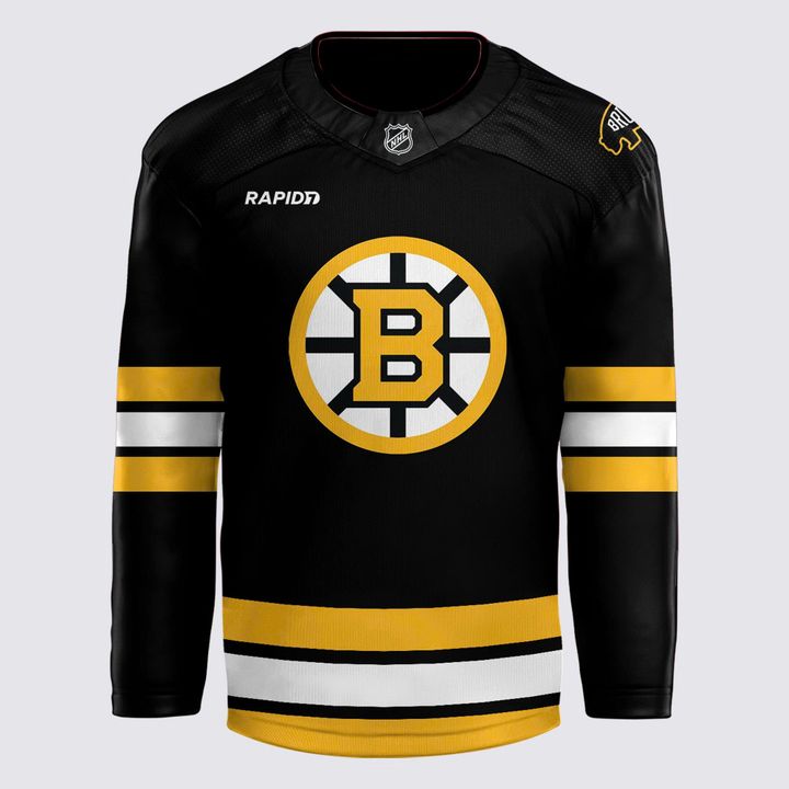 Boston Bruins New Uniform and Logo 2025-26 Hockey Jersey Boston Bruins New Uniform and Logo 2025-26 Hockey Jersey
