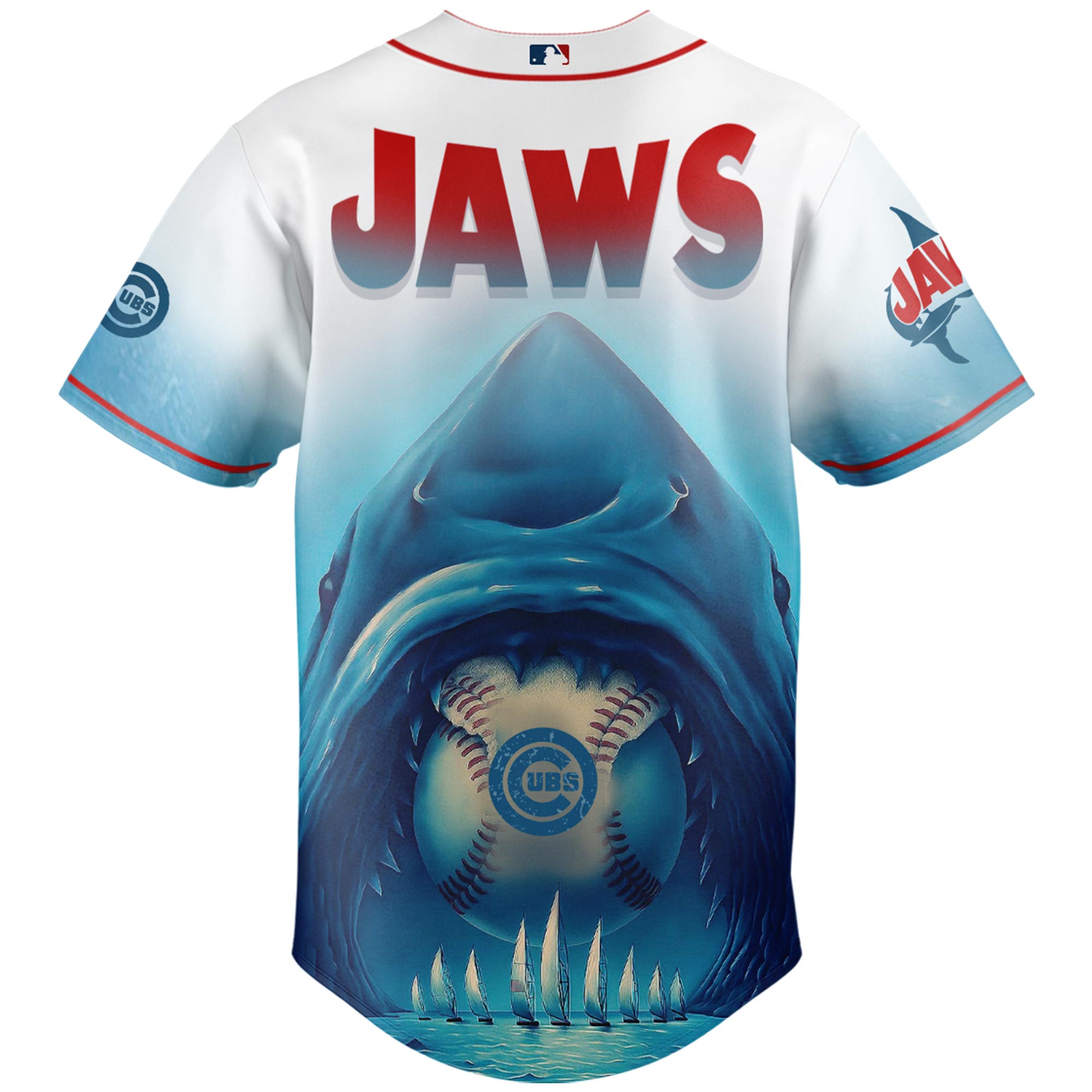 Chicago Cubs MLB x JAWS 50th Anniversary Jersey 2025 Chicago Cubs MLB x JAWS 50th Anniversary Jersey 2025