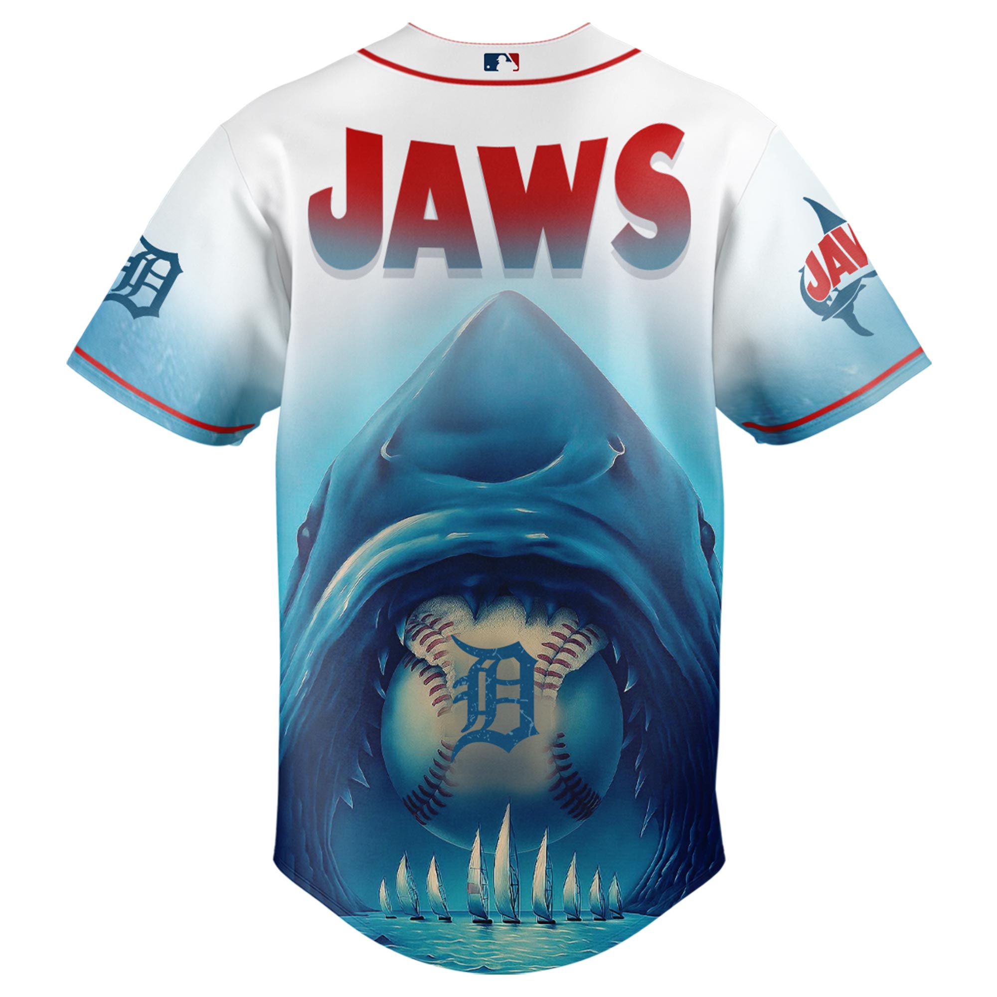 Detroit Tigers MLB x JAWS 50th Anniversary Jersey 2025 Detroit Tigers MLB x JAWS 50th Anniversary Jersey 2025