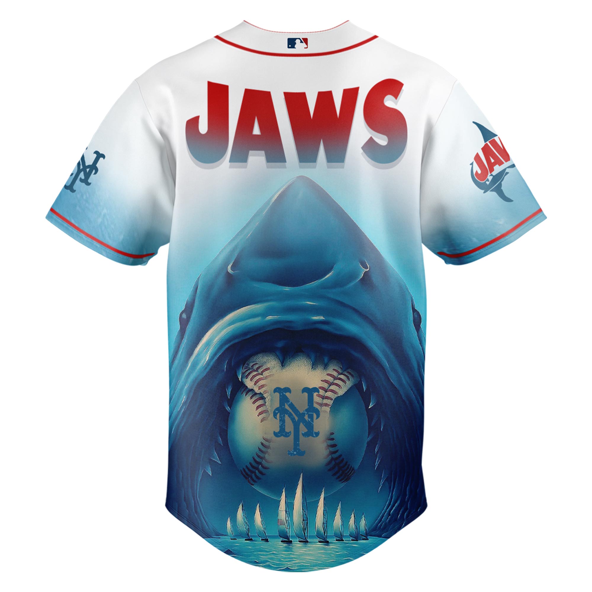 New York Mets MLB x JAWS 50th Anniversary Jersey 2025 New York Mets MLB x JAWS 50th Anniversary Jersey 2025