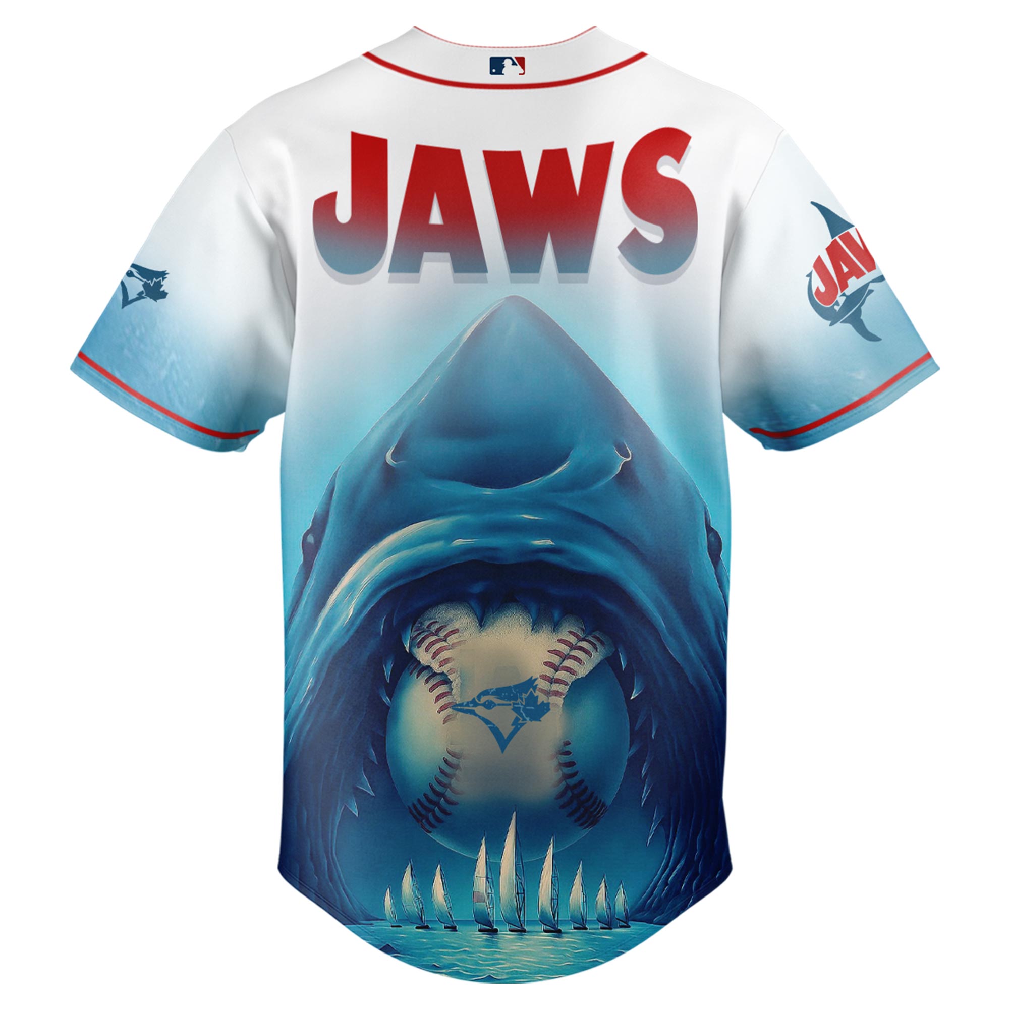 Toronto Blue Jays MLB x JAWS 50th Anniversary Jersey 2025 Toronto Blue Jays MLB x JAWS 50th Anniversary Jersey 2025