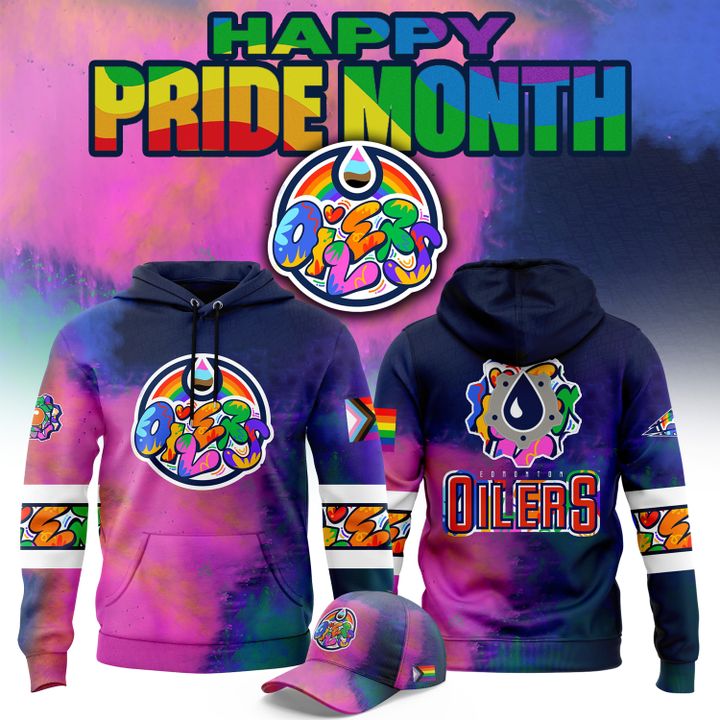 Edmonton Oilers x 2025 Pride Month Limited Edition Hoodie Set Edmonton Oilers x 2025 Pride Month Limited Edition Hoodie Set
