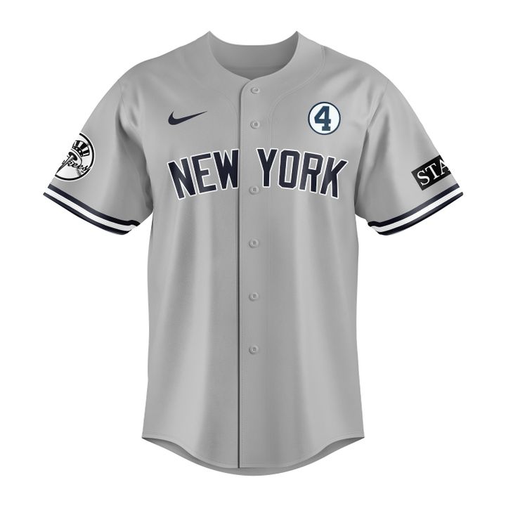 2025 New York Yankees x Lou Gehrig The Iron Horse Baseball Jersey 2025 New York Yankees x Lou Gehrig The Iron Horse Baseball Jersey