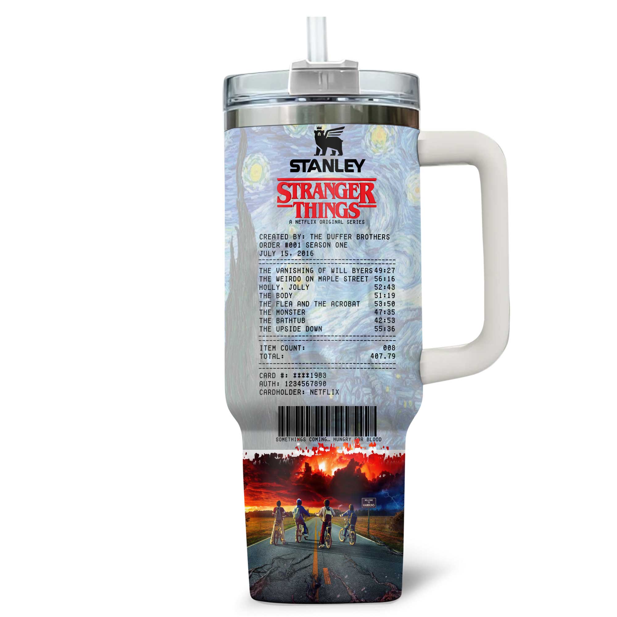Stranger Things TV Series 2025 Limited Edition Stanley Tumbler Stranger Things TV Series 2025 Limited Edition Stanley Tumbler