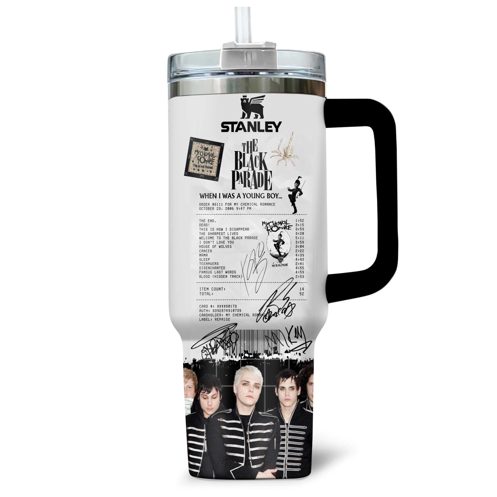 My Chemical Romance The Black Parade 2025 Stanley Tumbler My Chemical Romance The Black Parade 2025 Stanley Tumbler