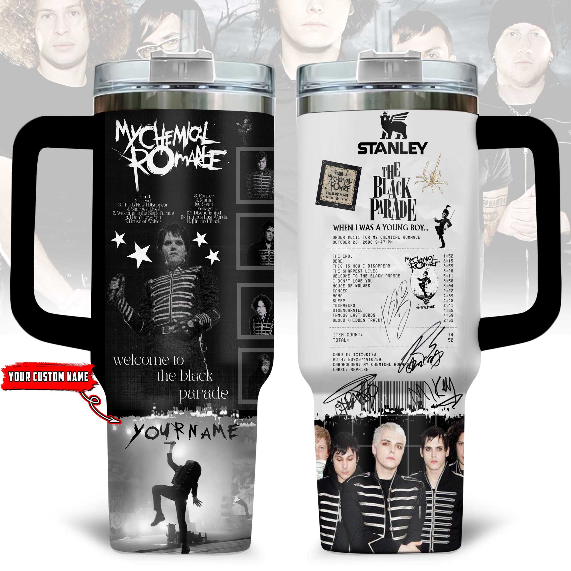 My Chemical Romance The Black Parade 2025 Stanley Tumbler My Chemical Romance The Black Parade 2025 Stanley Tumbler