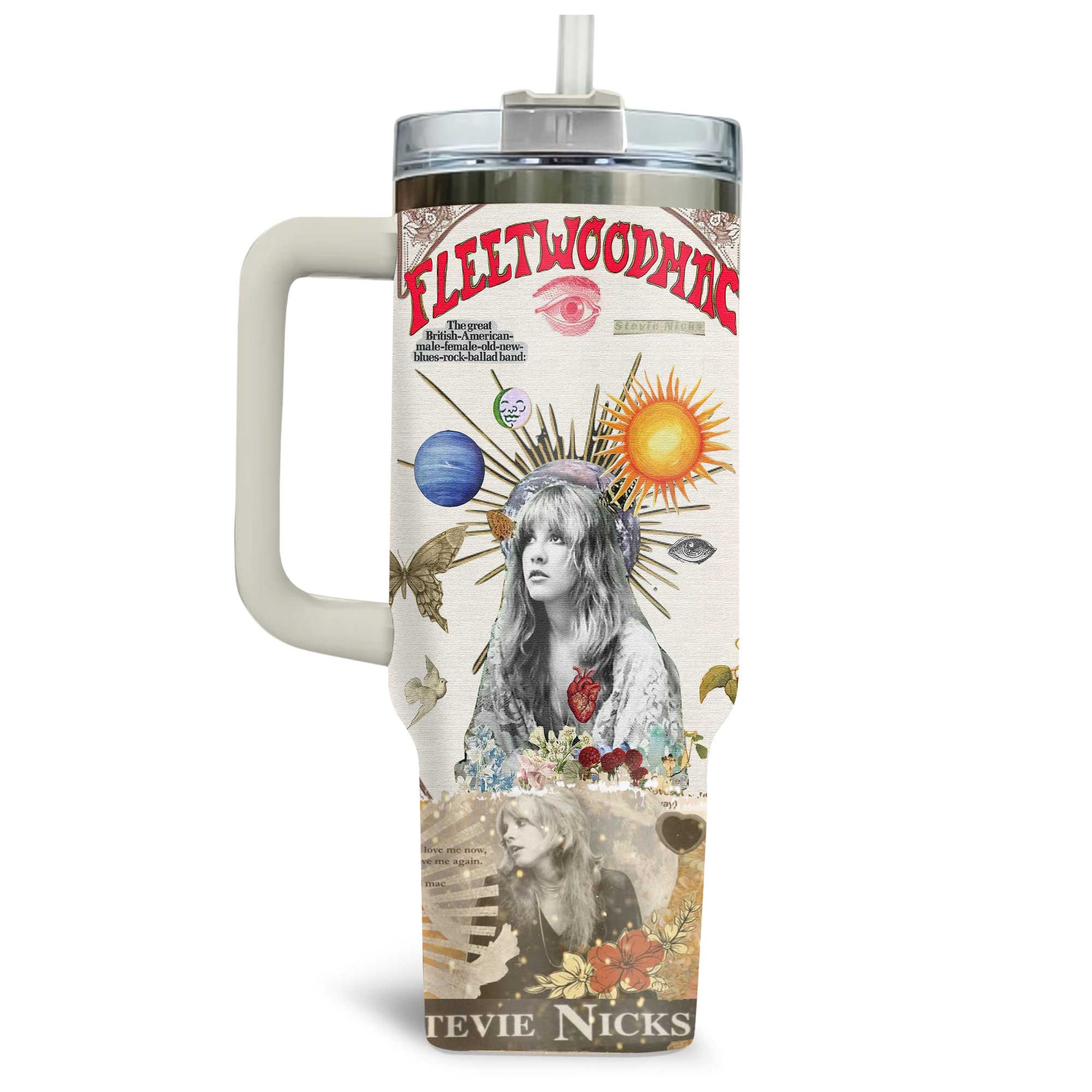 Stevie Nicks Rumours of Fleetwood Mac 2025 Stanley Tumbler Stevie Nicks Rumours of Fleetwood Mac 2025 Stanley Tumbler