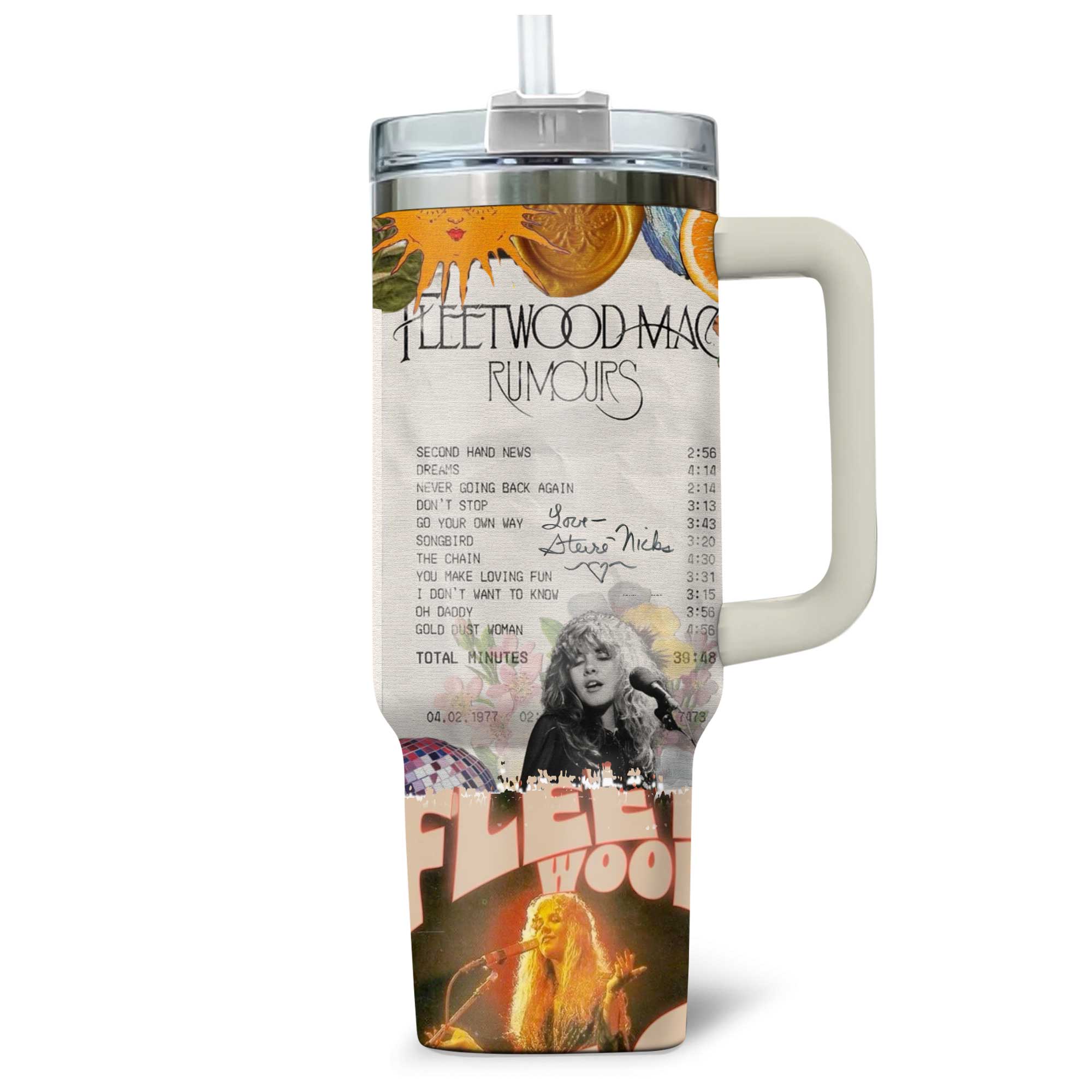 Stevie Nicks Rumours of Fleetwood Mac 2025 Stanley Tumbler Stevie Nicks Rumours of Fleetwood Mac 2025 Stanley Tumbler