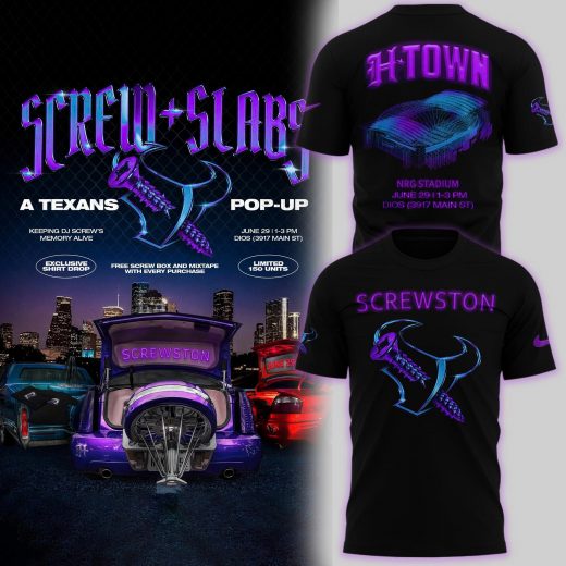 Houston Texans x DJ Screw Special Edition Shirt