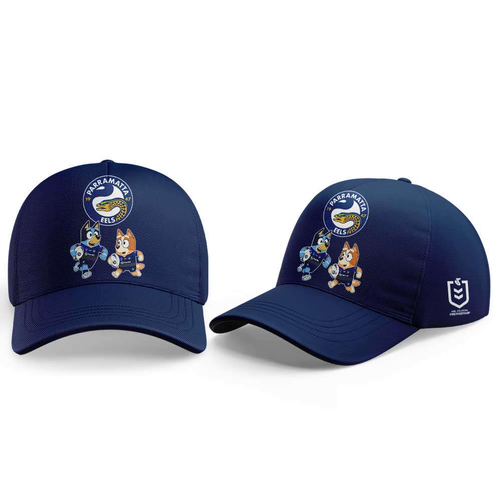 Parramatta Eels NRL x Bluey and Bingo 2025 Shirt Parramatta Eels NRL x Bluey and Bingo 2025 Shirt