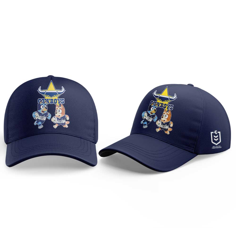 North Queensland Cowboys NRL x Bluey and Bingo 2025 Shirt North Queensland Cowboys NRL x Bluey and Bingo 2025 Shirt